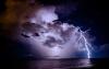 Thunderstorm with lightning