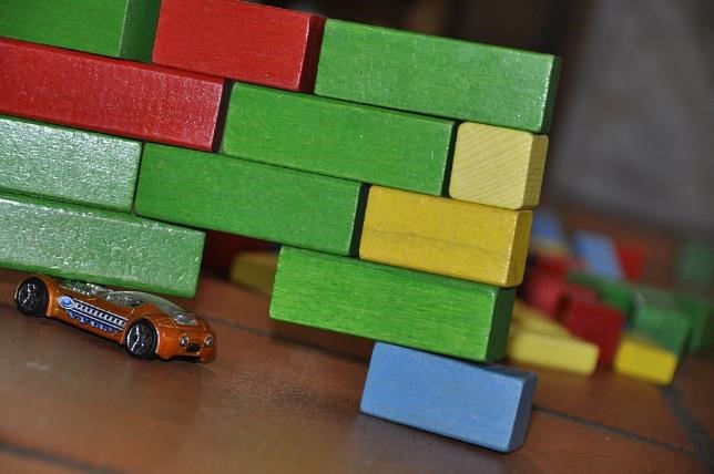 Toy bricks