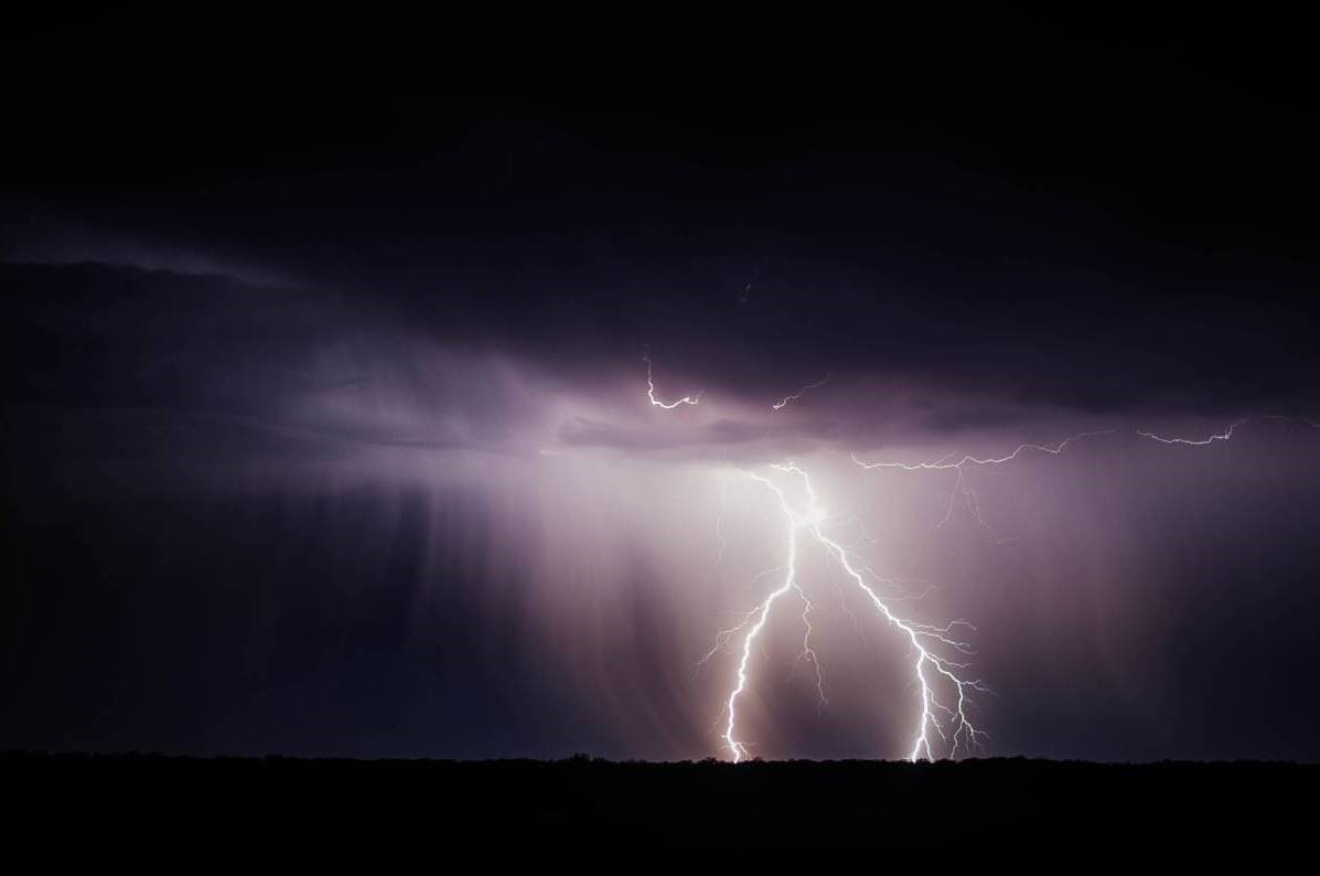 Thunder and lightning