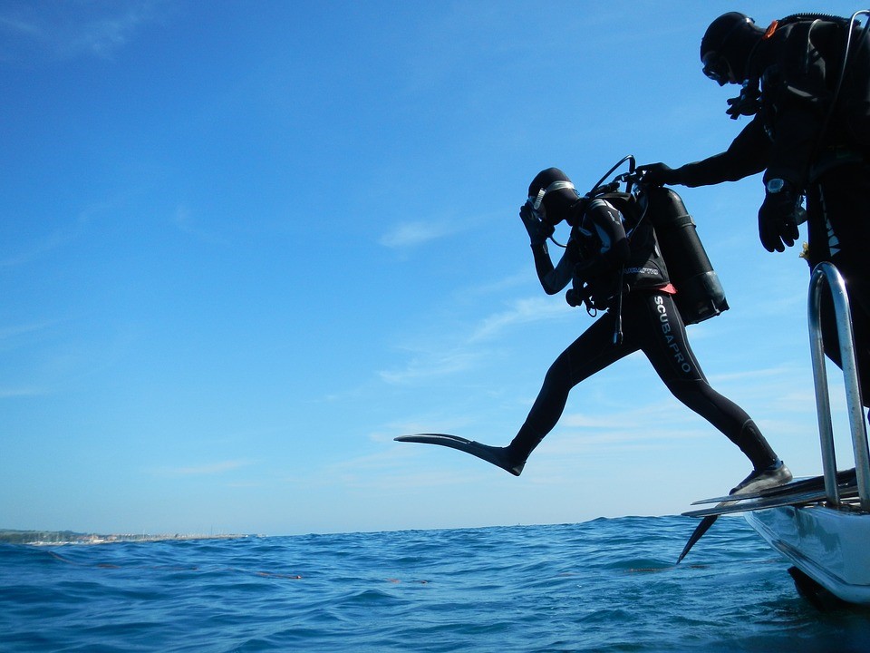 A diver 