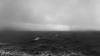 Misty conditions at sea